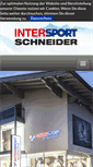 Mobile Screenshot of intersport-schneider.at